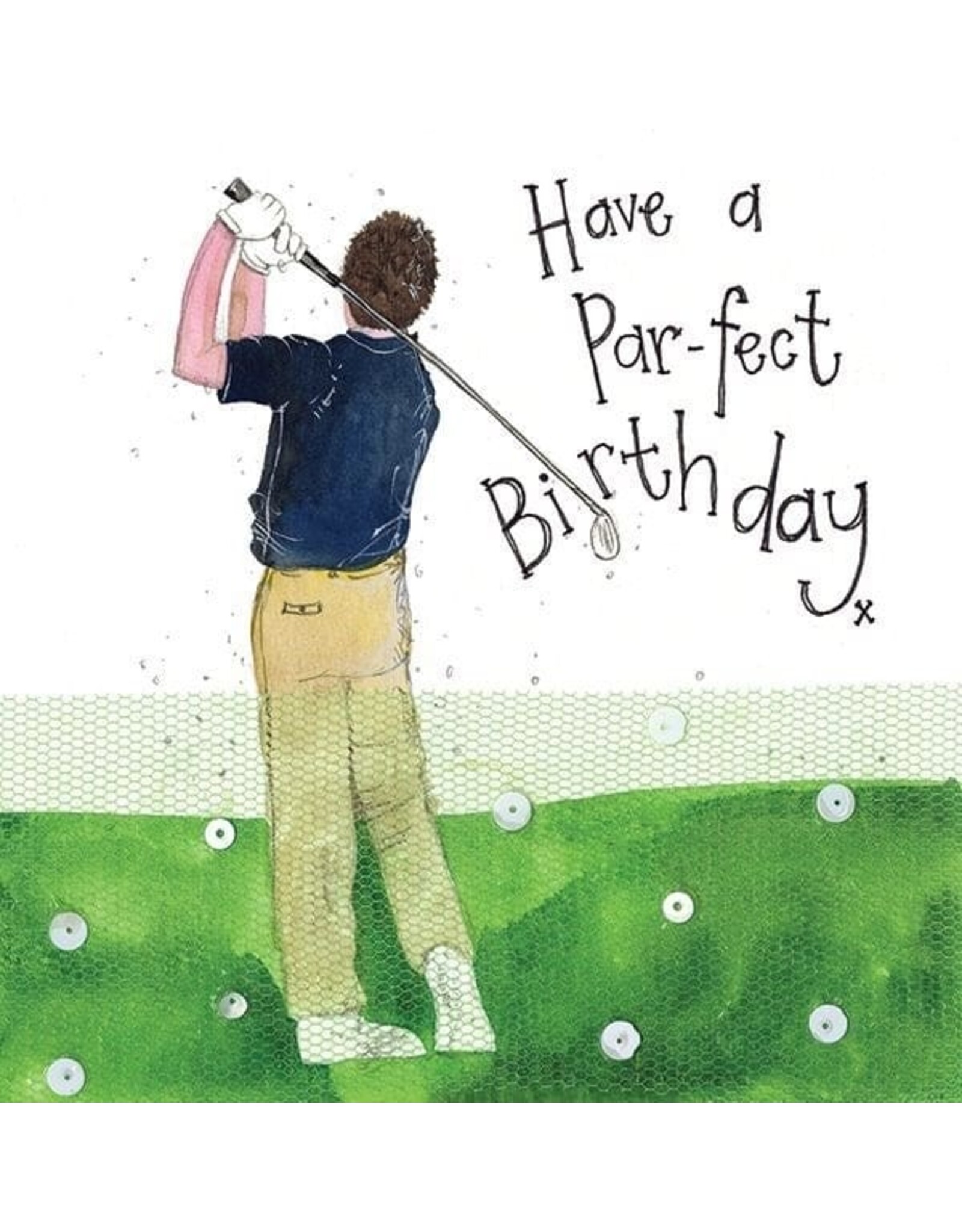 Alex Clark Art Par-Fect Birthday Card
