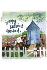 Alex Clark Art Grandad Garden Hut Birthday Card