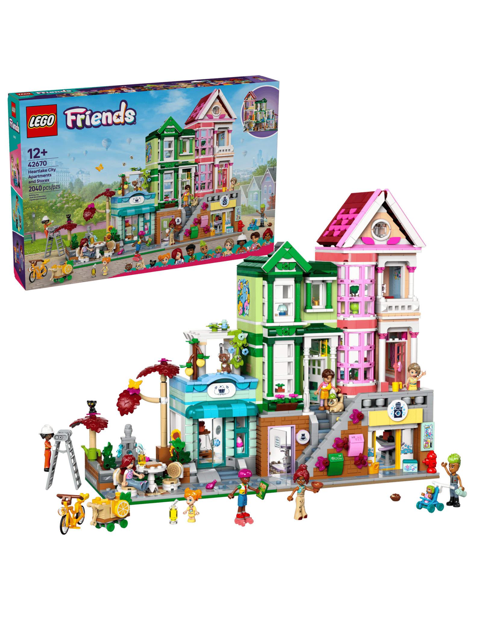 Lego Heartlake City Apartments and Stores