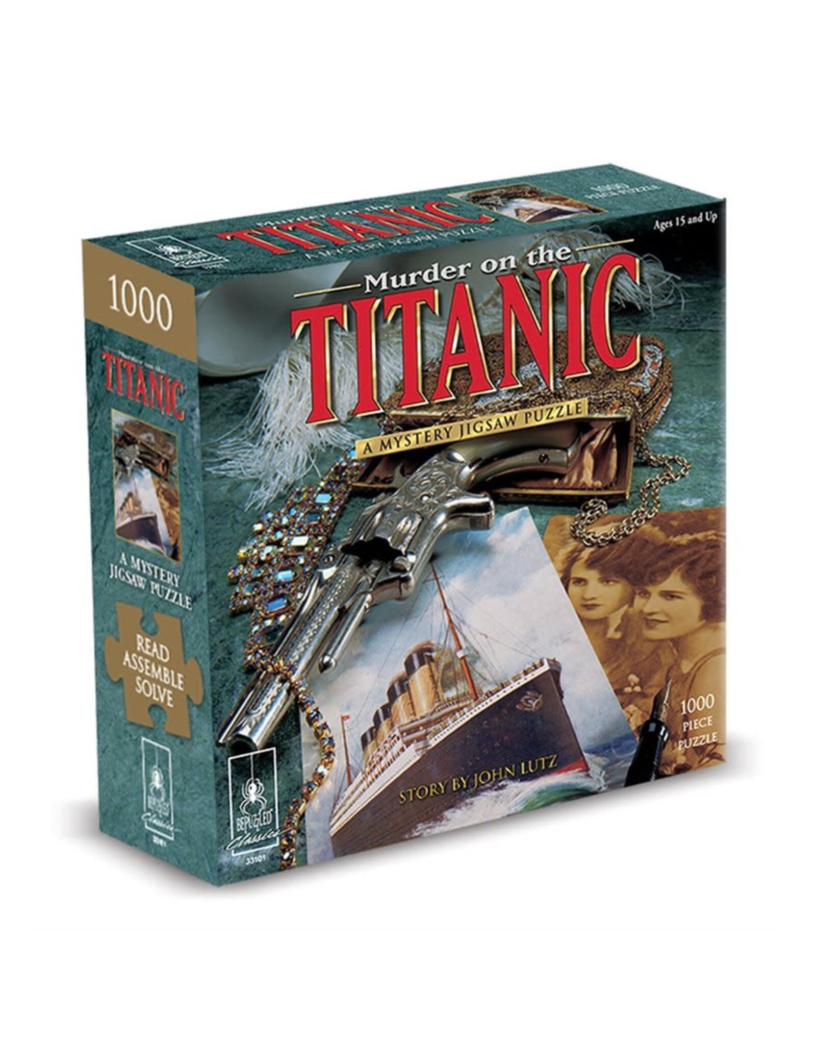 University Games Classic Mystery Jigsaw Puzzle: Murder on the Titanic