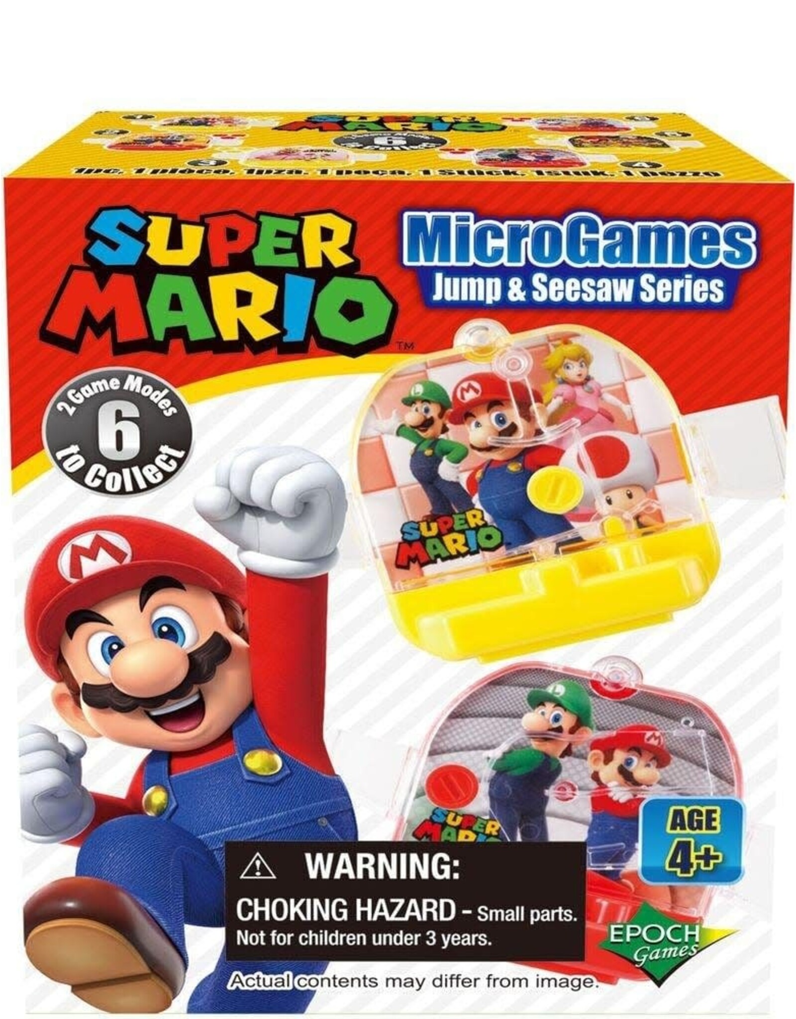 Super Mario Micro Gameds Series Jump & Seesaw Series