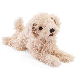 Folkmanis White Poodle Puppy Puppet