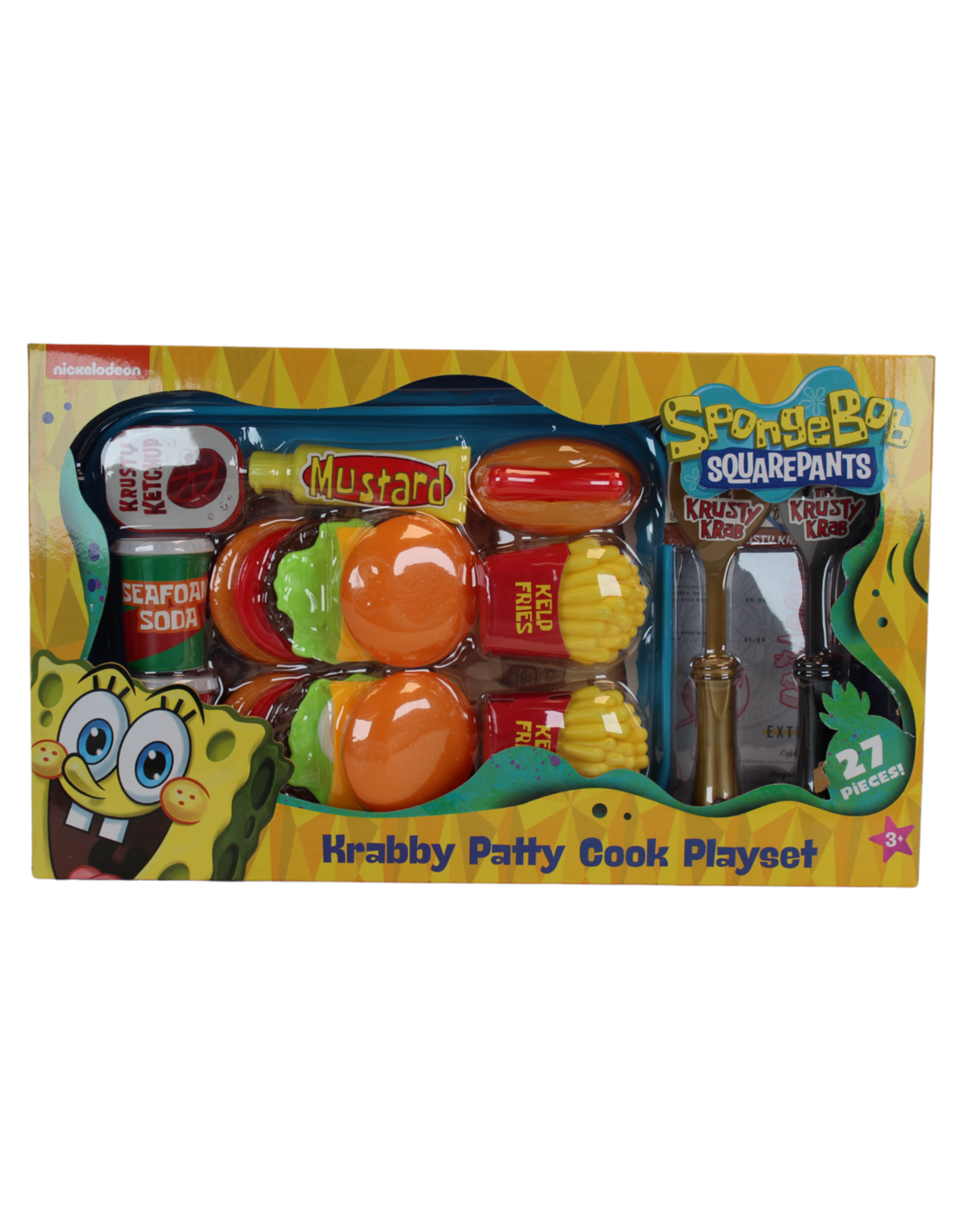 Spongebob Krabby Patty Playset