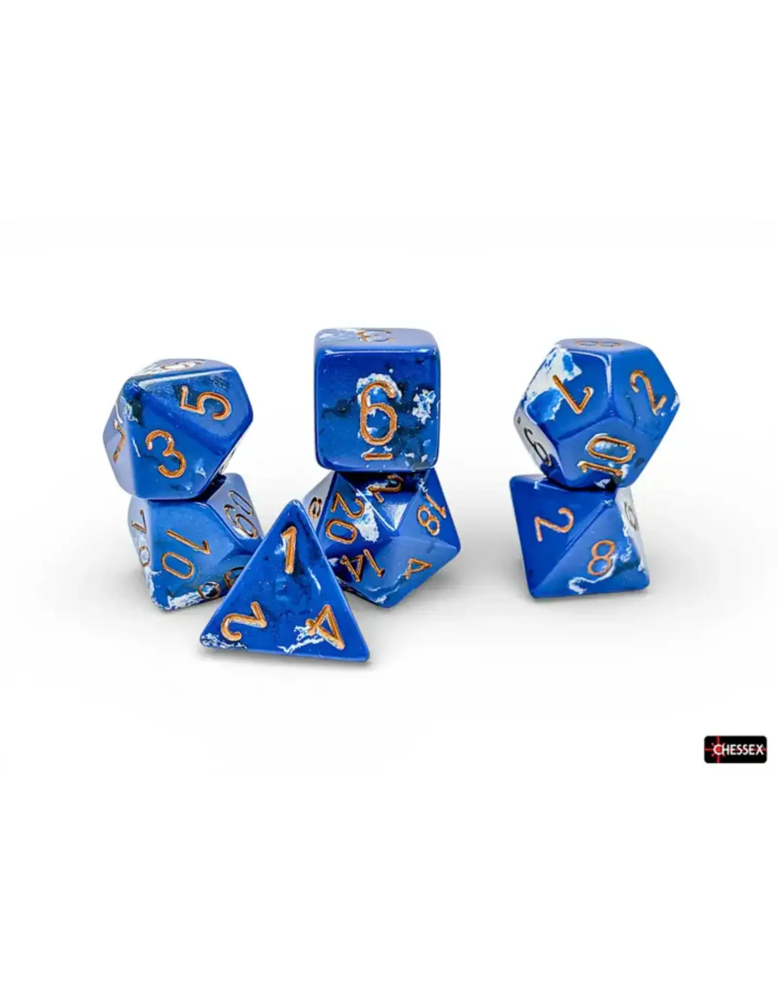 Brush 7-Die Set Polyhedral Wavebreak/Gold