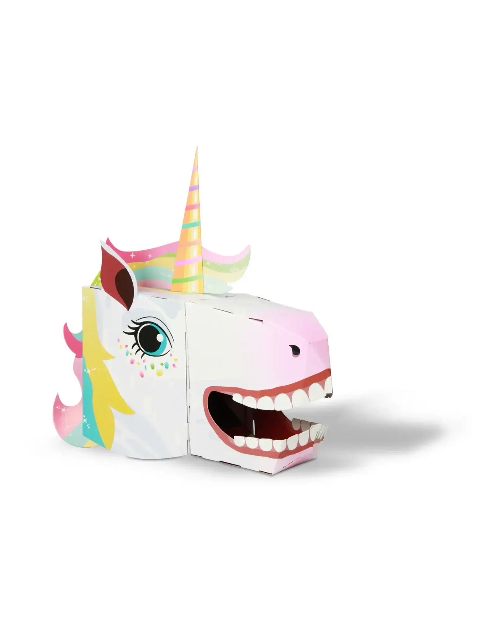 3D Paper Mask - Unicorn Mask