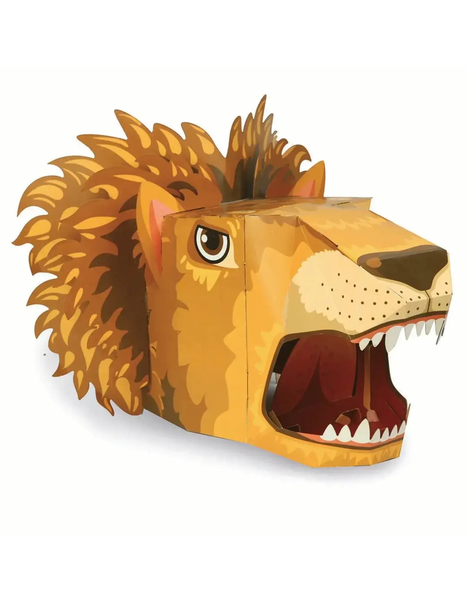 3D Paper Mask - Lion Mask