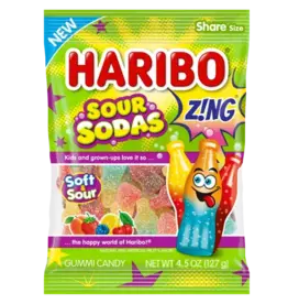 Haribo Haribo Zing Sour Sodas