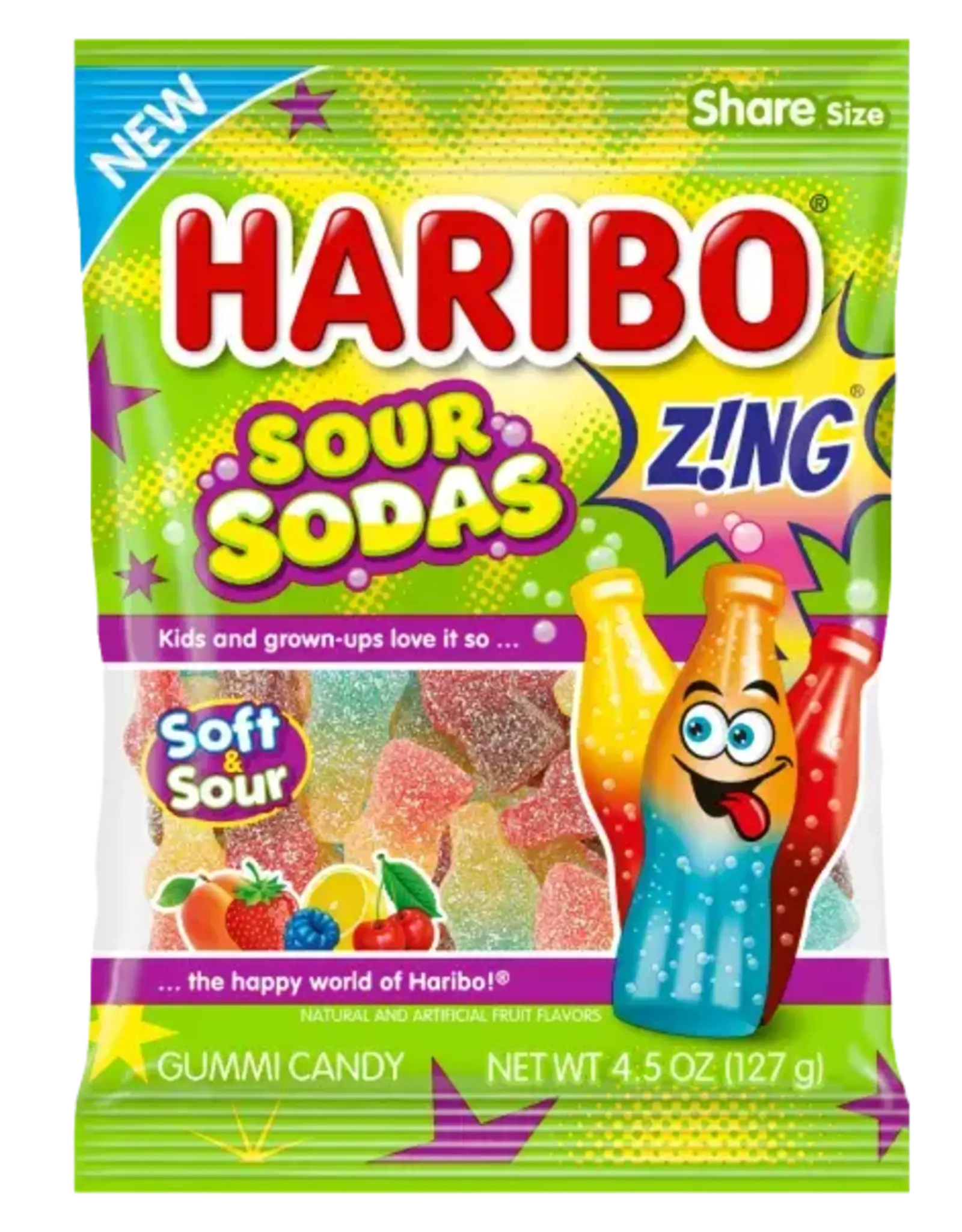 Haribo Haribo Zing Sour Sodas