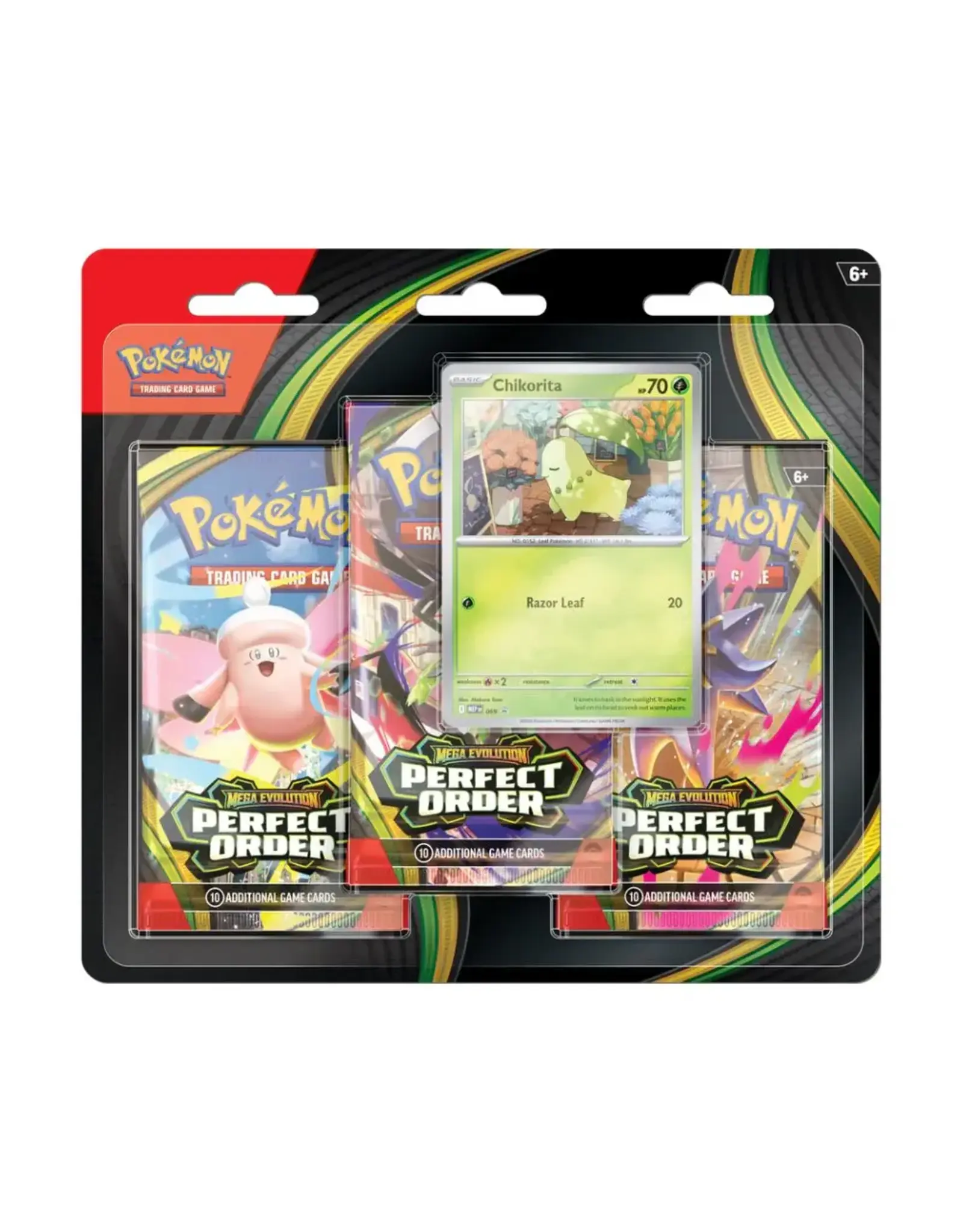 Pokemon Pokemon ME03 Perfect Order 3pk Blister