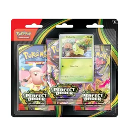 Pokemon Pokemon ME03 Perfect Order 3pk Blister