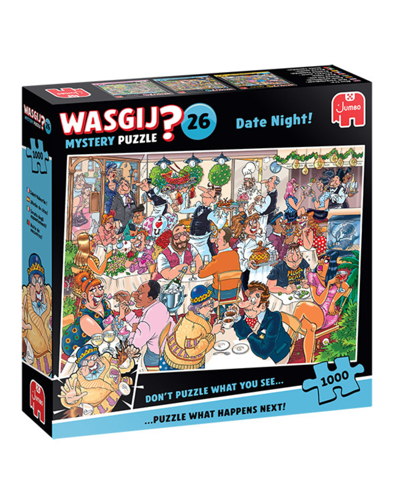 Jumbo Wasgij Mystery #26 - Date Night! 1000pc
