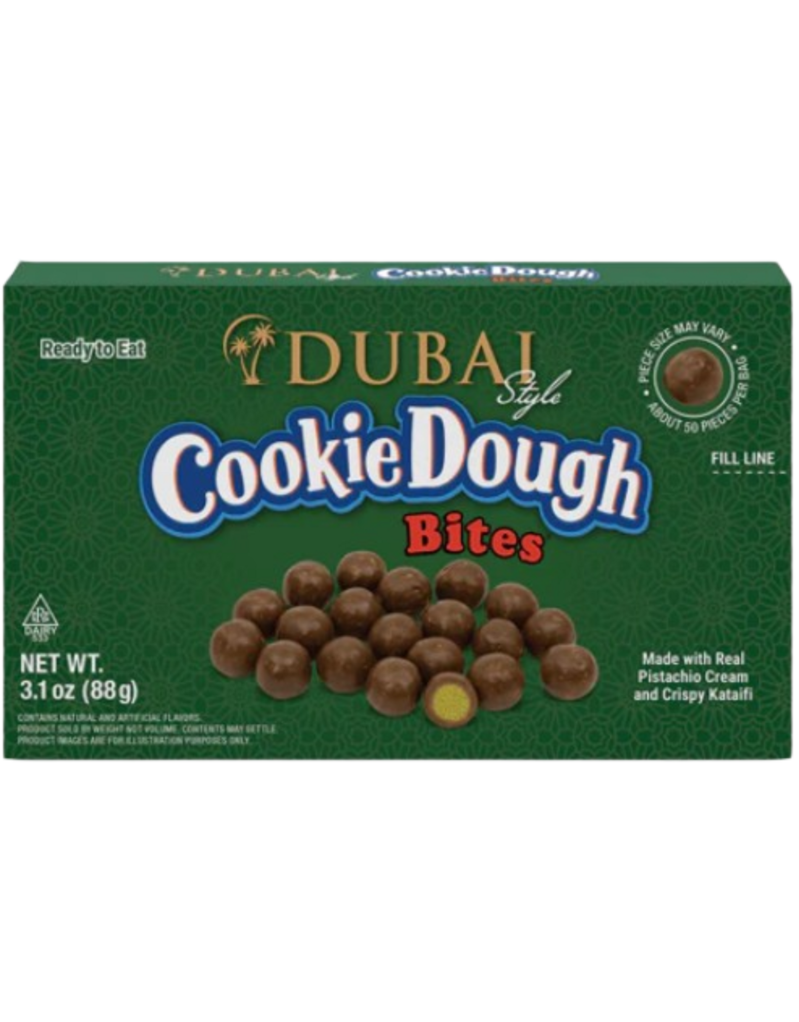 Taste Of Nature Cookie Dough Bites Dubai Style