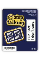 Stickers Northwest Snarky Phrases Mini Sticker Trio