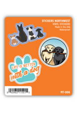 Stickers Northwest Dog Lover Mini Sticker Trio