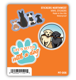 Stickers Northwest Dog Lover Mini Sticker Trio