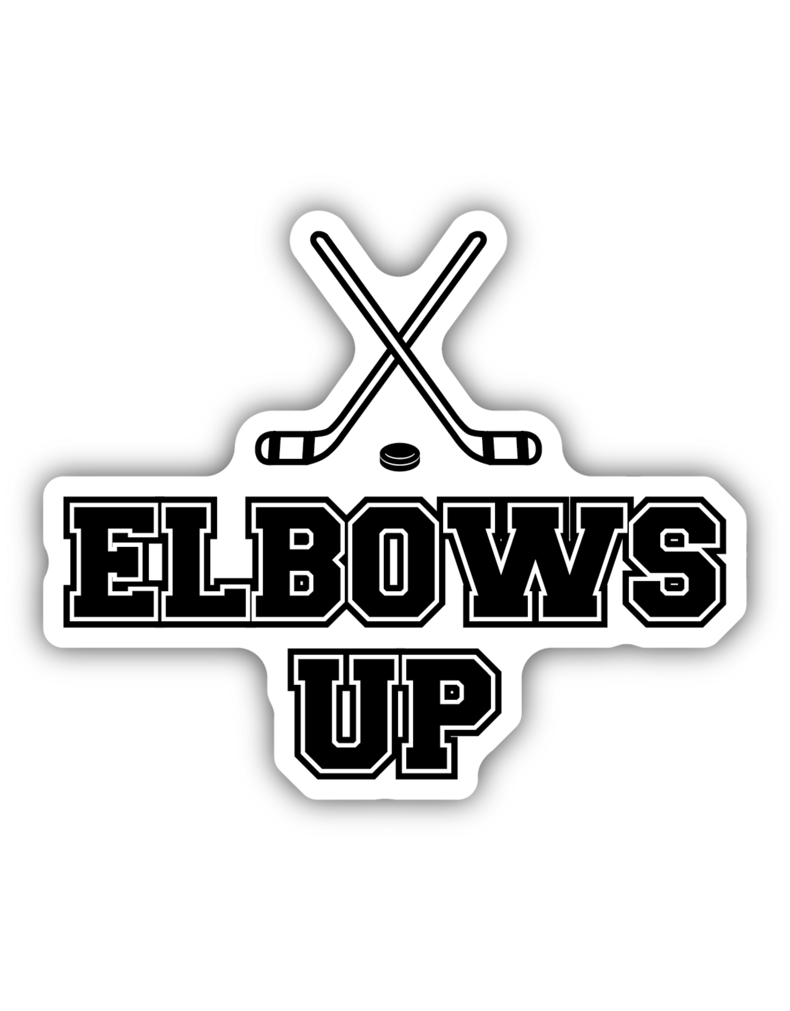 Stickers Northwest Elbows Up Hockey Stickers
