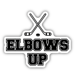 Stickers Northwest Elbows Up Hockey Stickers