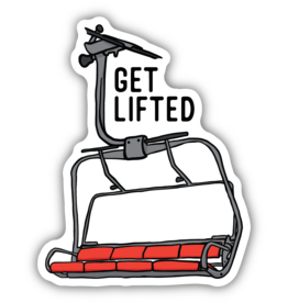Stickers Northwest Get Lifted Chairlift Sticker