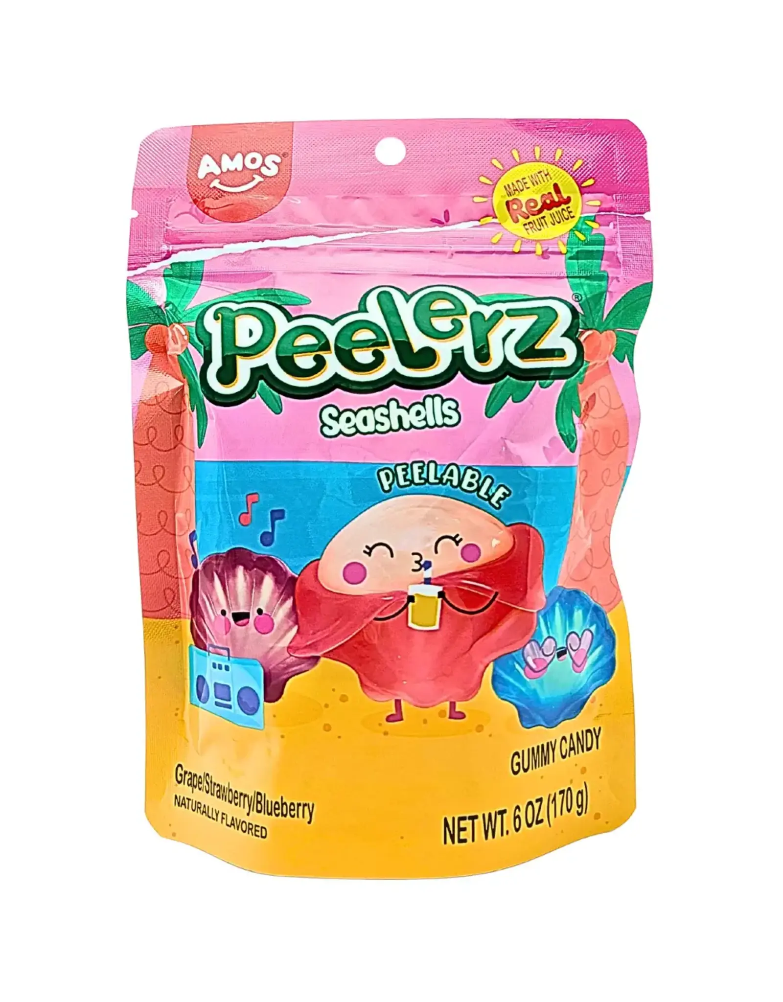 Amos Peelerz Gummy Seashells
