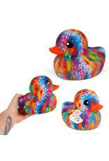 Tye Dye Rubber Duck