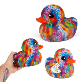 Tye Dye Rubber Duck