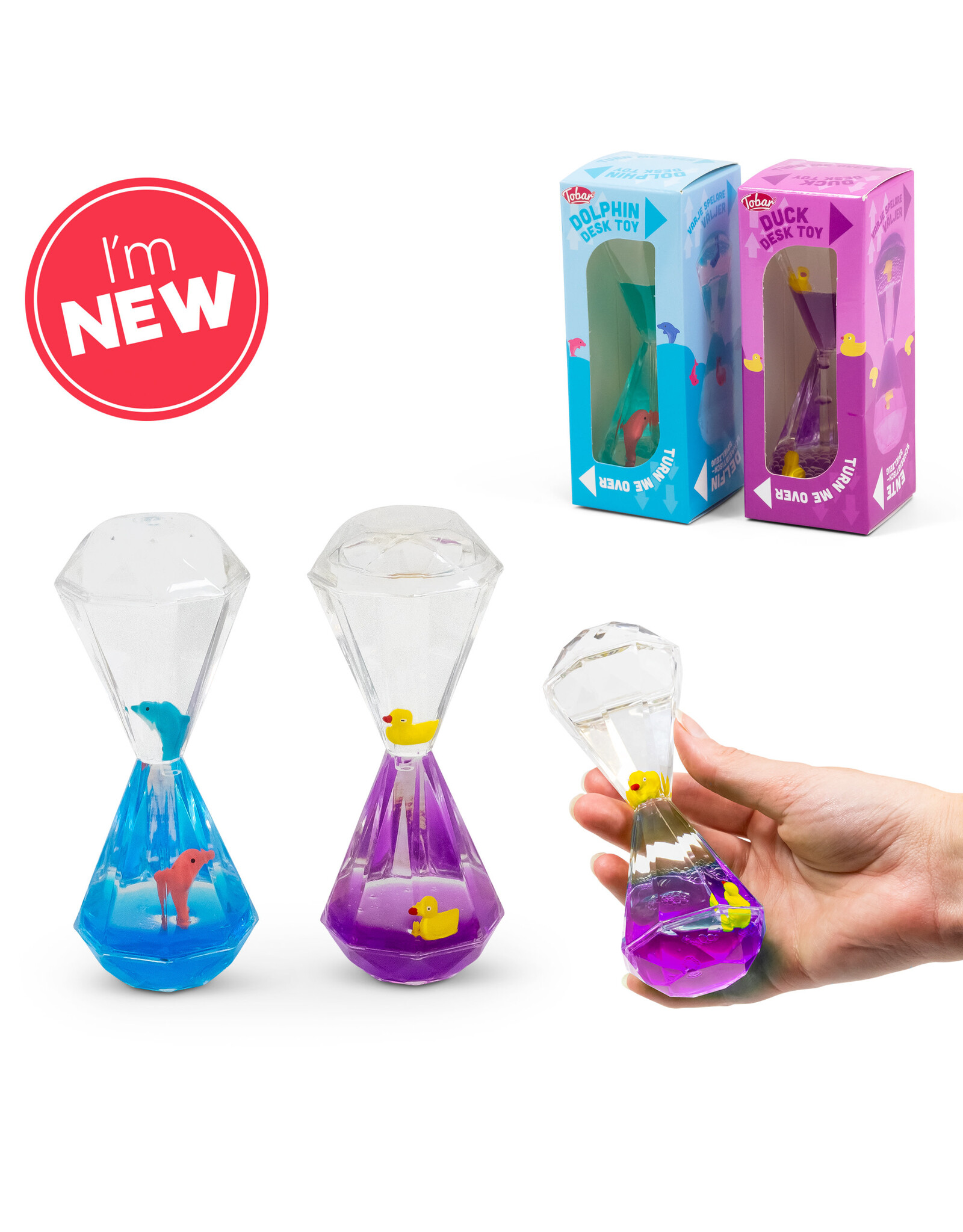 Dolphin or Duck Desk Toy