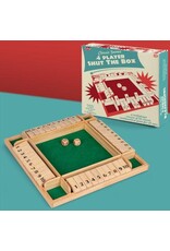 Wooden 4 Player Shut The Box Game