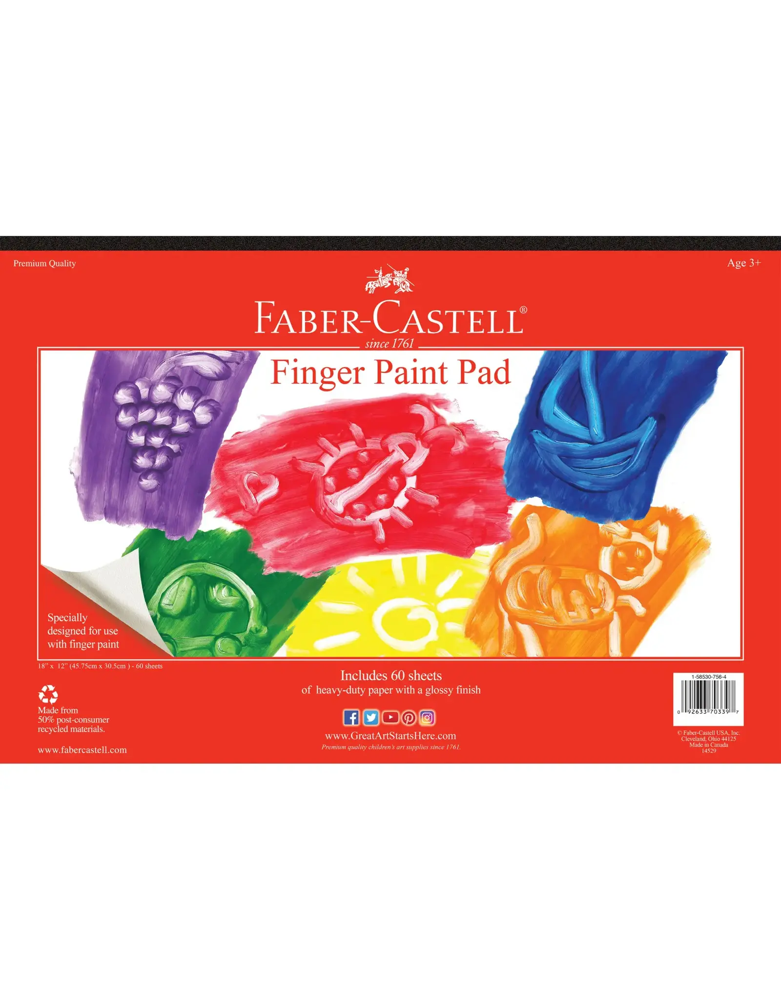 Faber Castell Finger Paint Pad