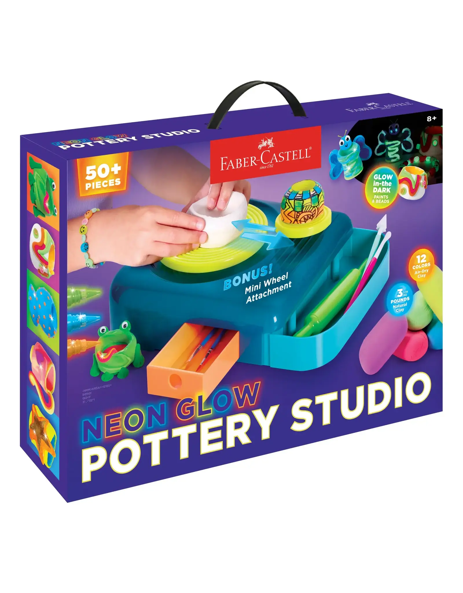 Faber Castell Neon Glow Pottery Studio