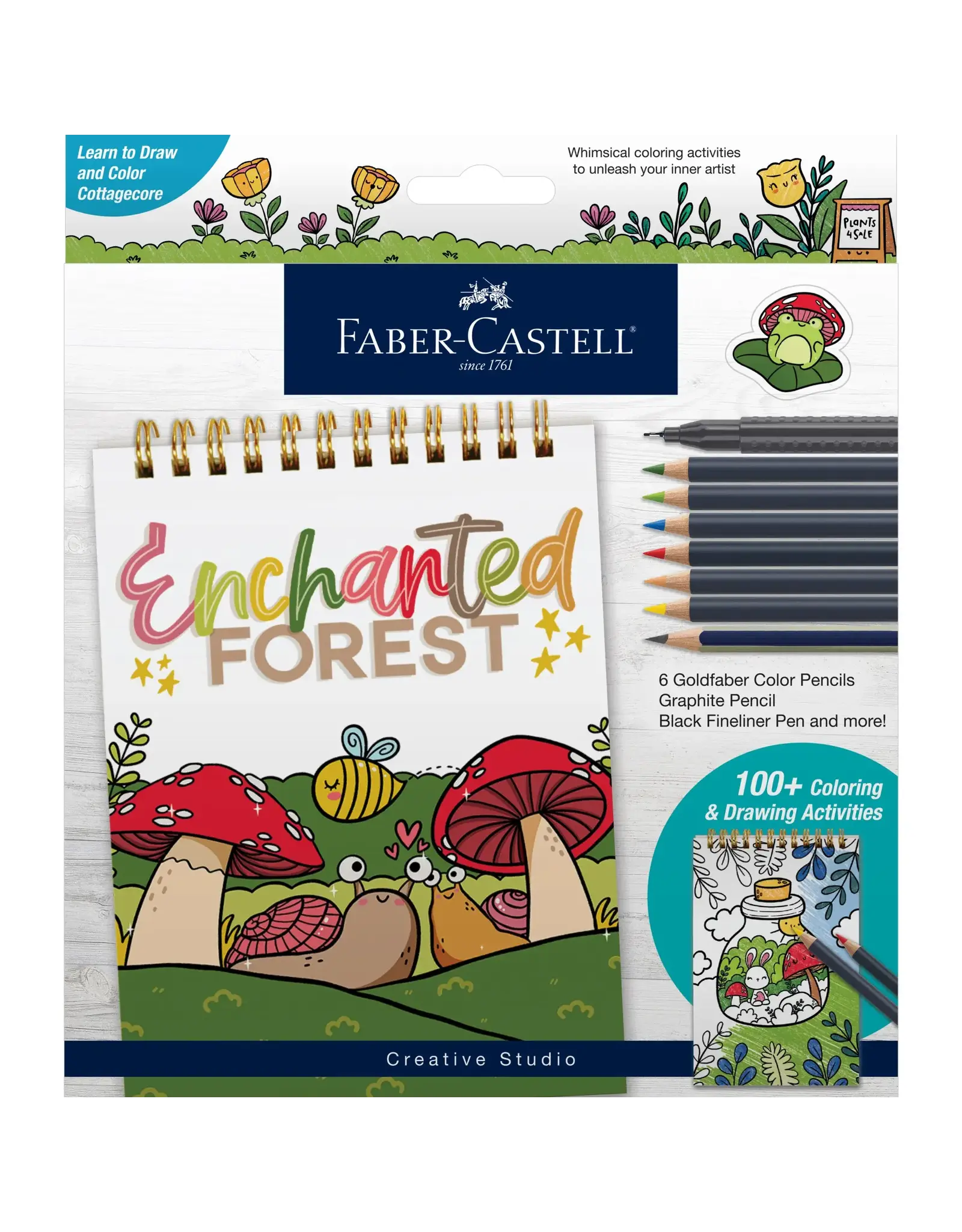 Faber Castell Enchanted Forest Drawing Kit