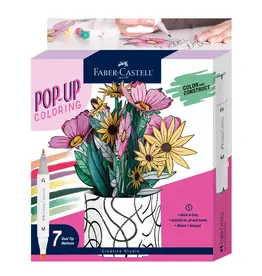 Faber Castell Pop Up Coloring Bouquet - Wildflower Bunch