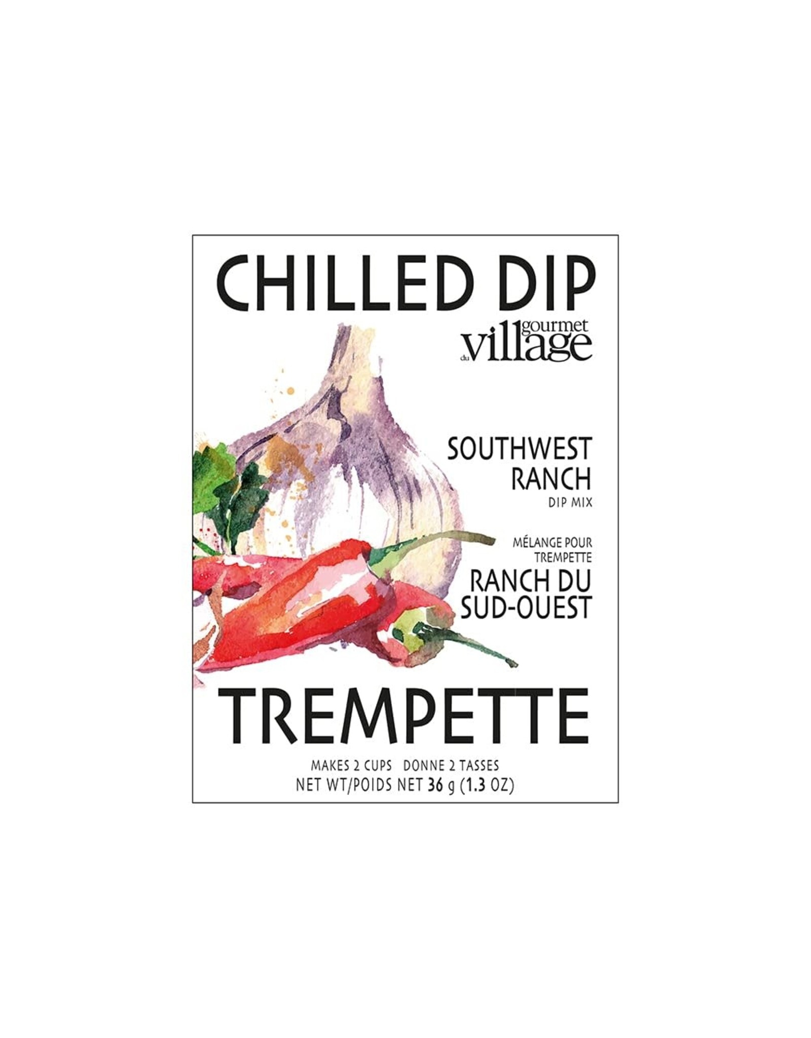 Gourmet Village Southwest Ranch Dip Recipe Box