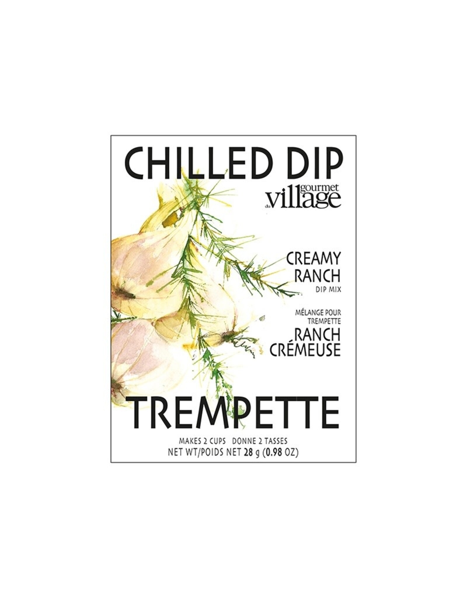 Gourmet Village Creamy Ranch Dip Recipe Box