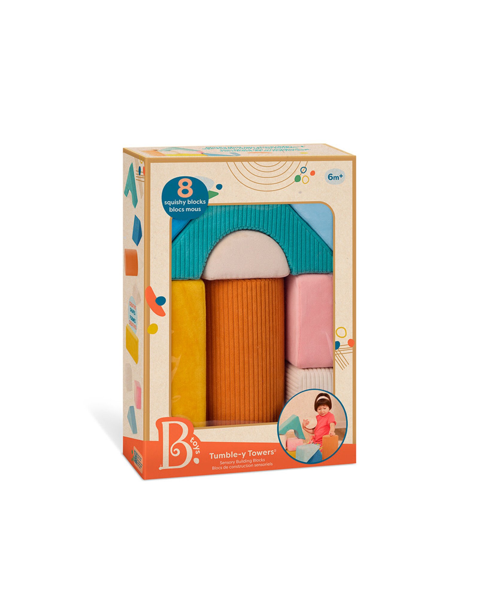 B. Active - Tumble-y Towers Sensory Building Blocks