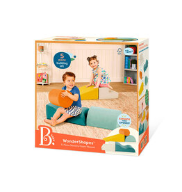 B. Playroom - WonderShapes 5-Piece Sensory Foam Playset