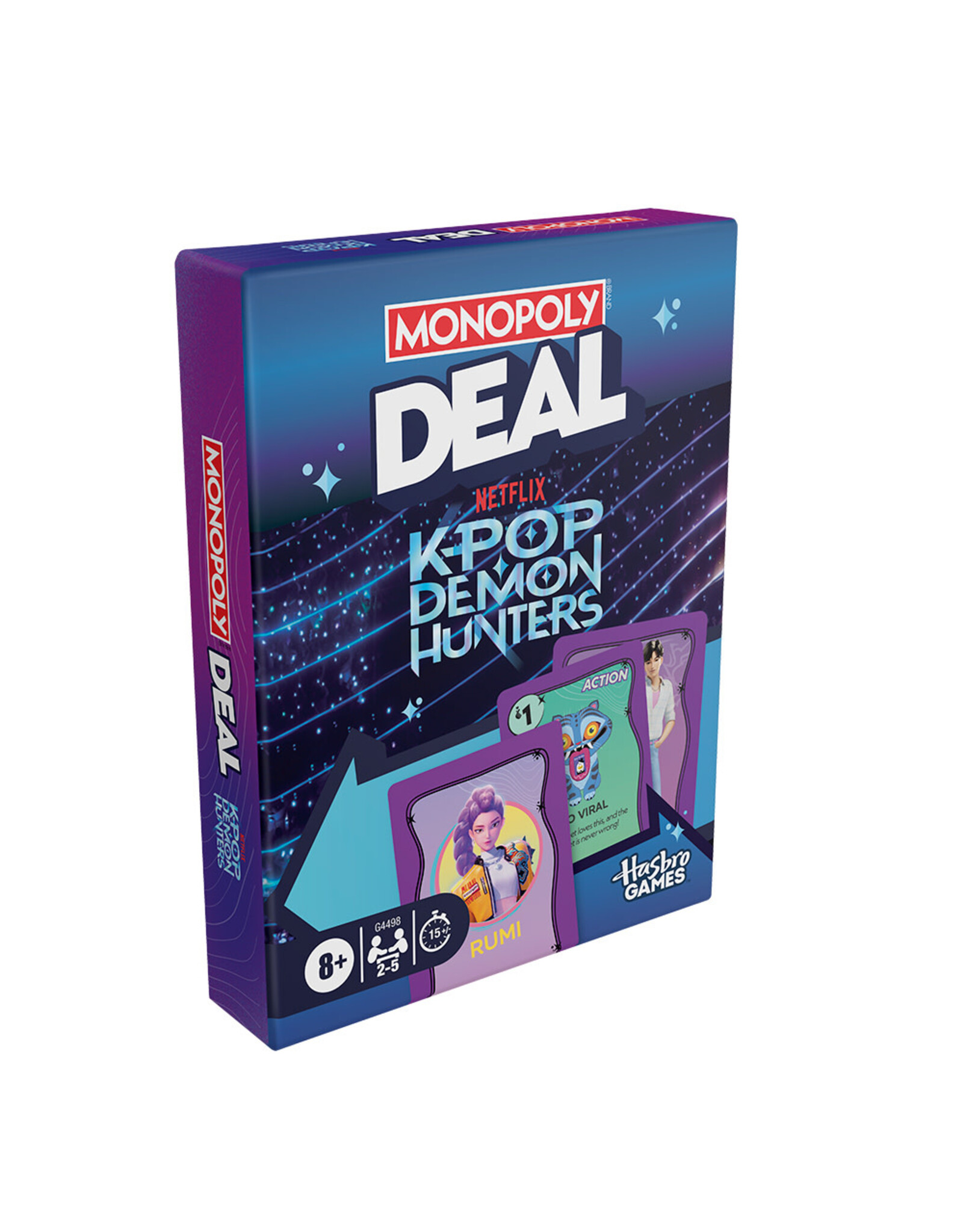 Hasbro Monopoly Deal KPop Demon Hunters