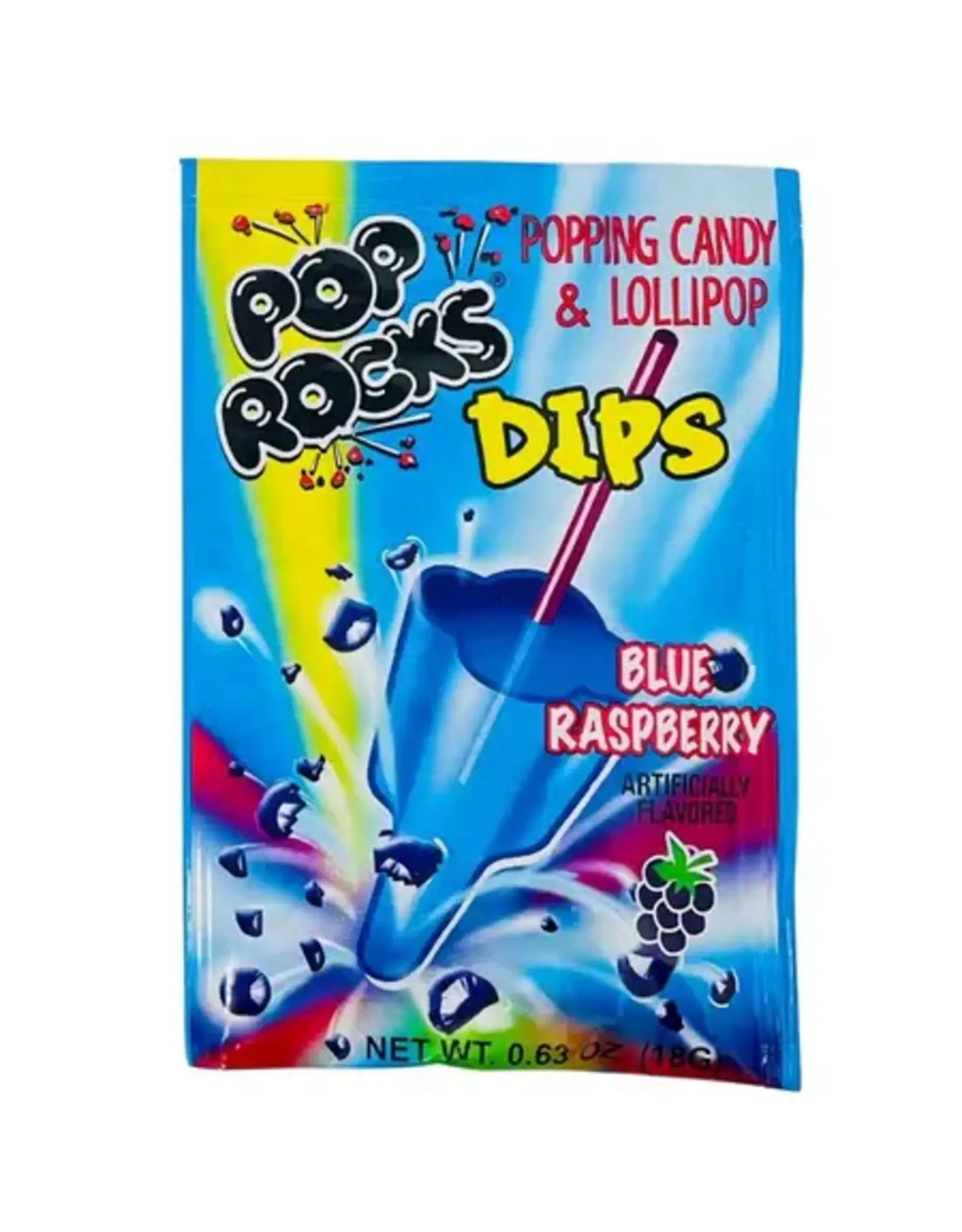 Pop Rocks Dips - Blue Raspberry
