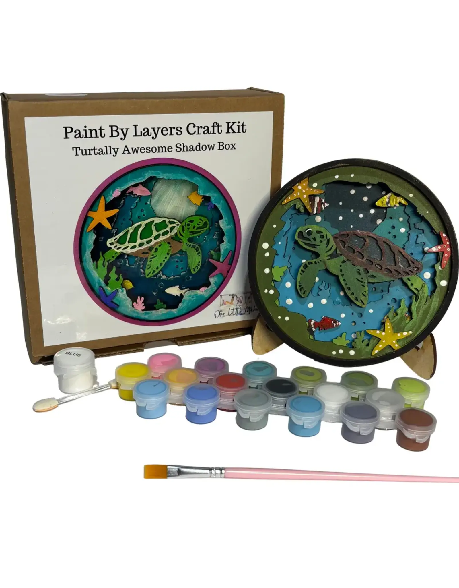 Turtally Awesome Shadow Box Kit