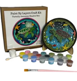 Our Little Makery Turtally Awesome Shadow Box Kit