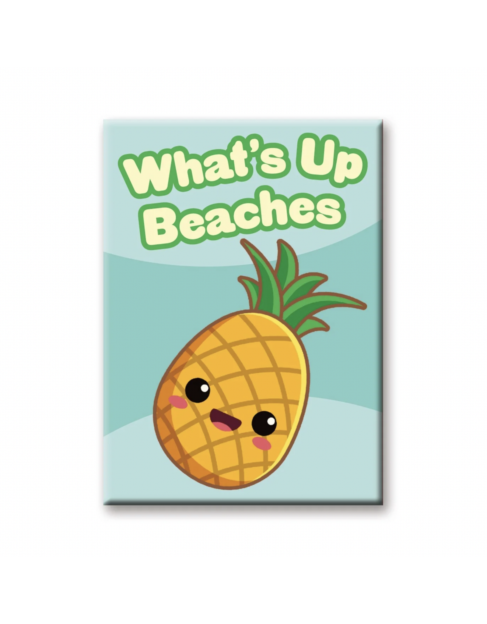 NMR Kawaii Foods Pineapple Flat Magnet