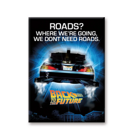 NMR Back To The Future Roads Flat Magnet