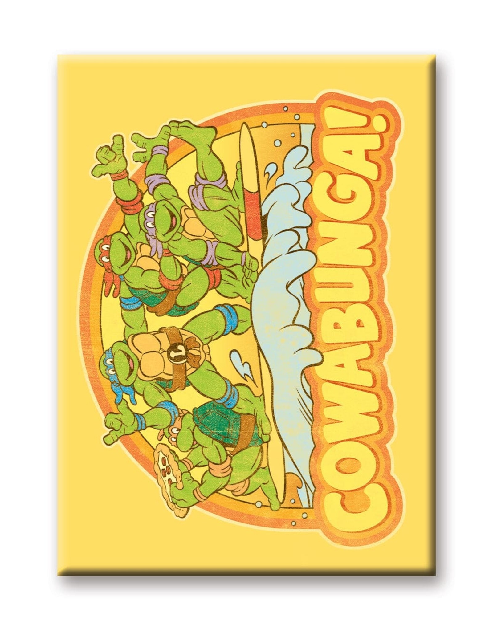 NMR TMNT – Cowabunga Surf Flat Magnet