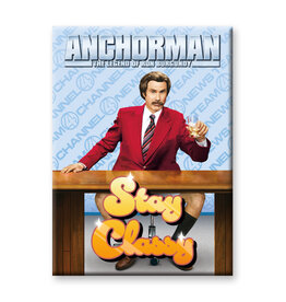 NMR Anchorman – Stay Classy Flat Magnet