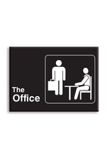 NMR The Office – Logo Flat Magnet