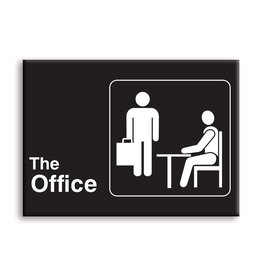 NMR The Office – Logo Flat Magnet
