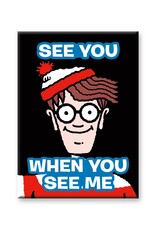 NMR Where’s Waldo? – See You When You See Me Flat Magnet