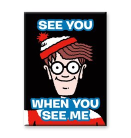 NMR Where’s Waldo? – See You When You See Me Flat Magnet
