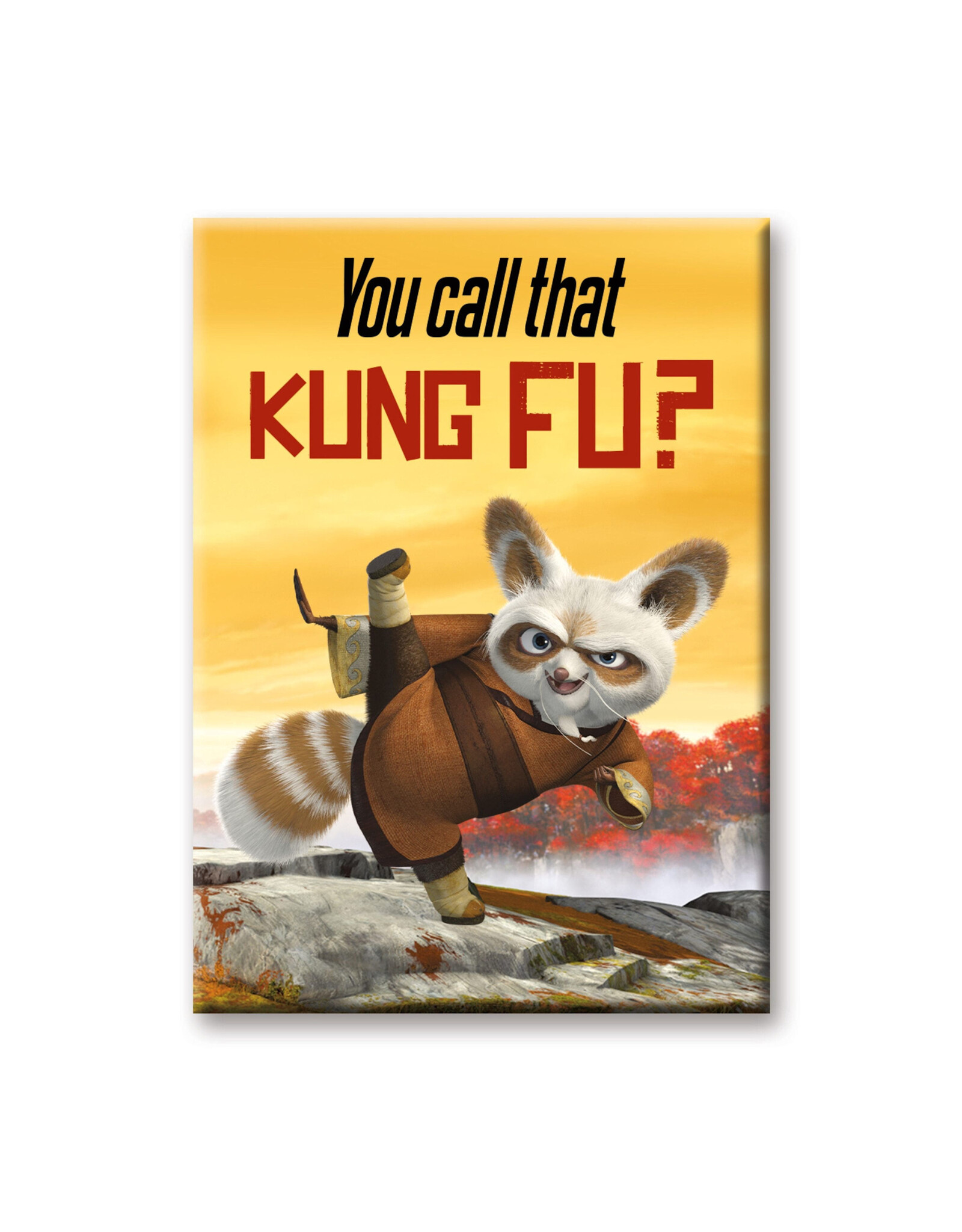 NMR Kung Fu Panda – Sensei Flat Magnet