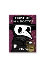 NMR Plague Doctor – I’m a Doctor Kinda Flat Magnet