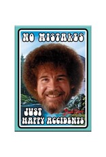NMR Bob Ross - Happy Accidents Flat Magnet